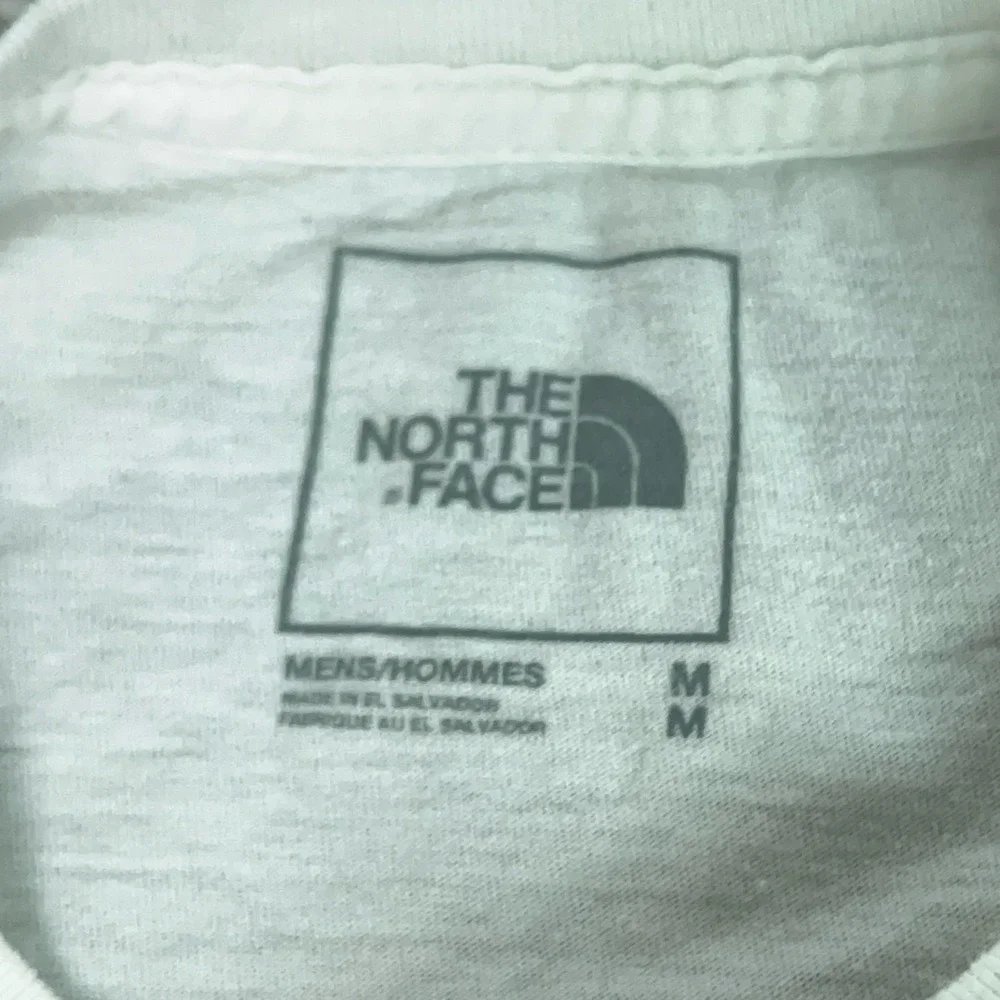 North Face Shirt Mens‎ Medium White Mountain Graphic Tee T Outdoor Hiking Casual